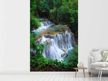 Load image into Gallery viewer, Photo Wallpaper Deep Forest Waterfall
