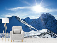 Load image into Gallery viewer, Photo Wallpaper The Mountain In Snow
