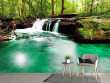 Load image into Gallery viewer, Photo Wallpaper The River At Waterfall
