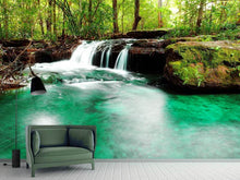 Load image into Gallery viewer, Photo Wallpaper The River At Waterfall
