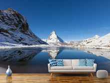Load image into Gallery viewer, Photo Wallpaper The Riffelsee On Matterhorn
