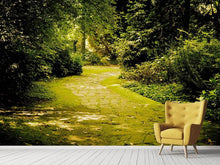 Load image into Gallery viewer, Photo Wallpaper Moss-Covered Path
