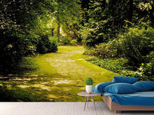 Load image into Gallery viewer, Photo Wallpaper Moss-Covered Path
