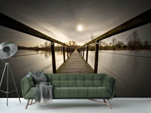 Load image into Gallery viewer, Photo Wallpaper The Wooden Bridge
