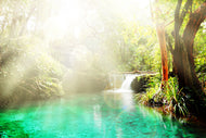 Photo Wallpaper The Green Lagoon