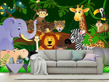 Load image into Gallery viewer, Photo Wallpaper Jungle King
