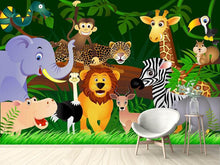 Load image into Gallery viewer, Photo Wallpaper Jungle King
