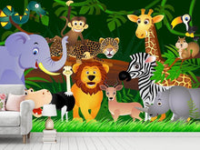 Load image into Gallery viewer, Photo Wallpaper Jungle King
