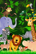 Photo Wallpaper Jungle Safari
