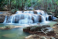 Photo Wallpaper A Waterfall