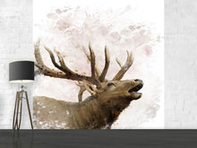 Load image into Gallery viewer, Photo Wallpaper Elk Painting
