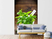 Load image into Gallery viewer, Photo Wallpaper Fresh Basil
