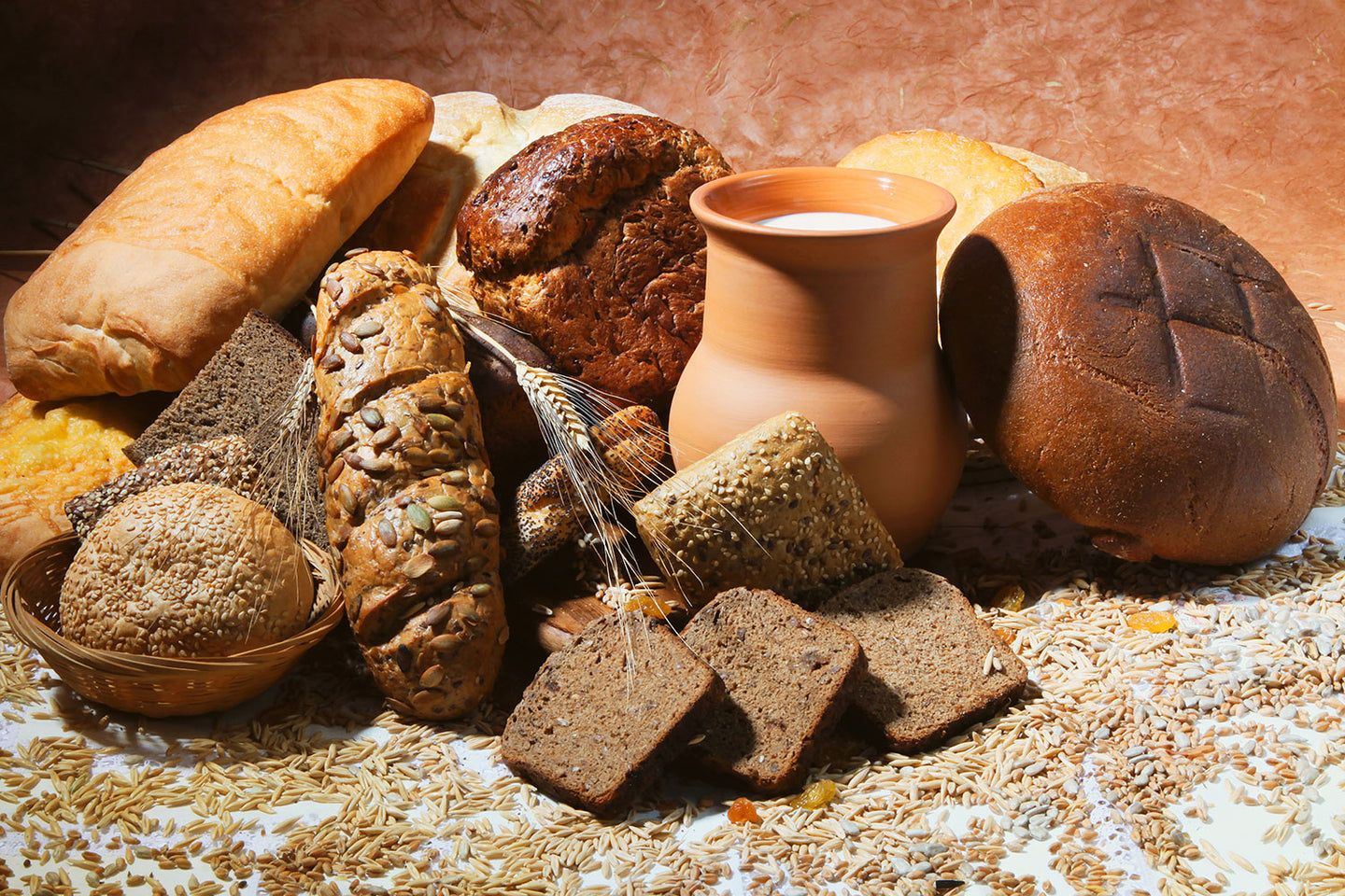 Photo Wallpaper Breakfast Breads