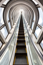 Load image into Gallery viewer, Photo Wallpaper Futuristic Escalator
