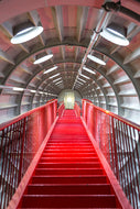 Photo Wallpaper Futuristic Staircase