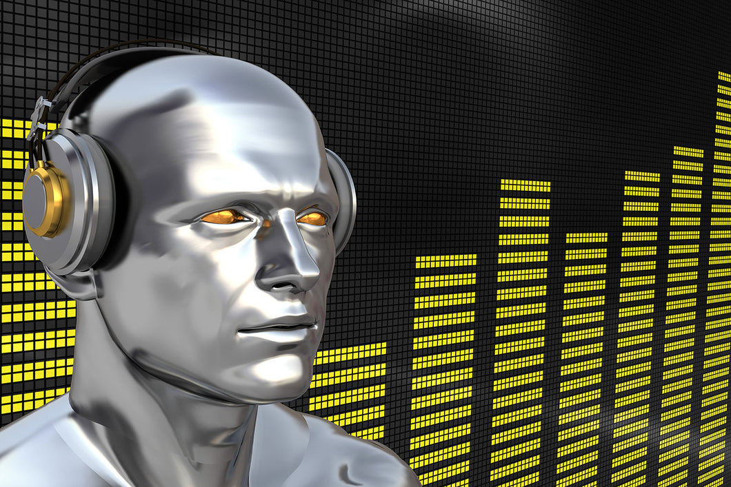 Photo Wallpaper Futuristic DJ