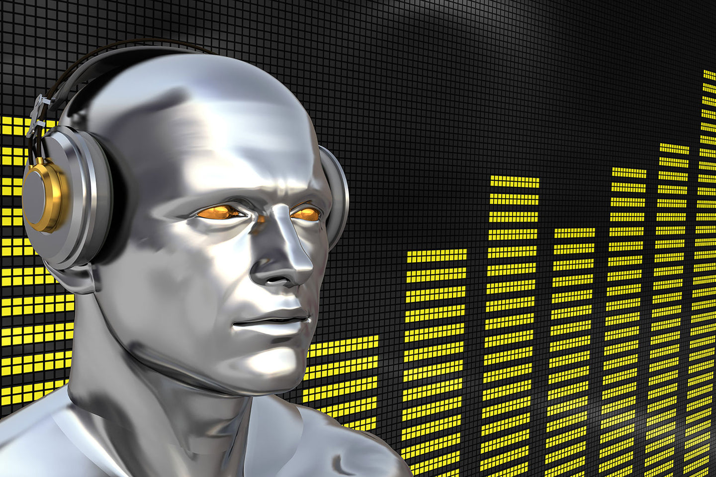 Photo Wallpaper Futuristic DJ