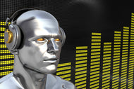Photo Wallpaper Futuristic DJ