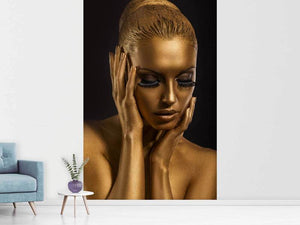 Photo Wallpaper Gold-Face