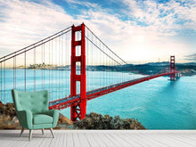 Load image into Gallery viewer, Photo Wallpaper Red Golden Gate Bridge
