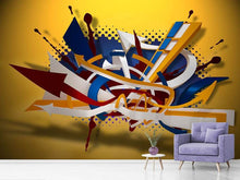 Load image into Gallery viewer, Photo Wallpaper Graffiti Art
