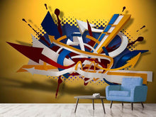 Load image into Gallery viewer, Photo Wallpaper Graffiti Art
