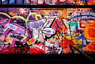 Photo Wallpaper Graffiti Wall Art