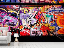 Load image into Gallery viewer, Photo Wallpaper Graffiti Wall Art
