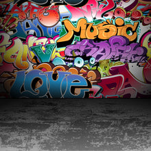 Load image into Gallery viewer, Photo Wallpaper Graffiti Writing
