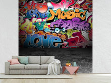 Load image into Gallery viewer, Photo Wallpaper Graffiti Writing
