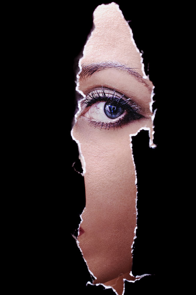 Photo Wallpaper Peephole