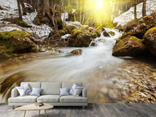 Load image into Gallery viewer, Photo Wallpaper Cascading Waterfall
