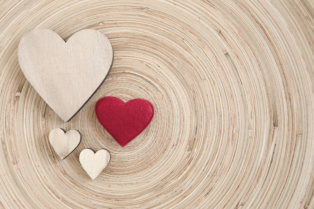 Photo Wallpaper Hearts