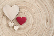 Photo Wallpaper Hearts