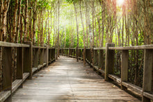 Load image into Gallery viewer, Photo Wallpaper Wooden Bridge
