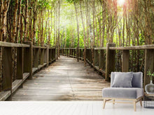 Load image into Gallery viewer, Photo Wallpaper Wooden Bridge

