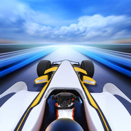 Photo Wallpaper In Racecar