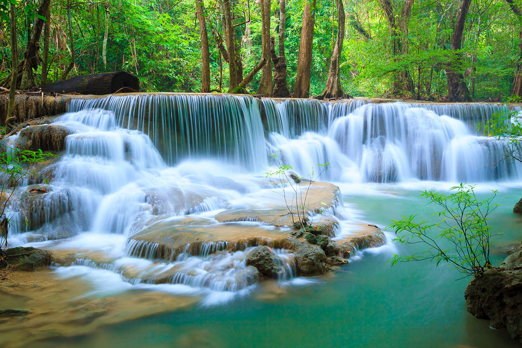Photo Wallpaper Cascade Huay Mae Khamin