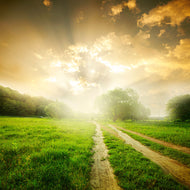 Photo Wallpaper Mystic Sunset