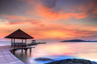 Photo Wallpaper Paradise Bridge