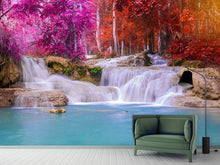 Load image into Gallery viewer, Photo Wallpaper Paradisiacal Waterfall
