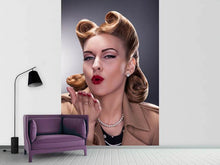 Load image into Gallery viewer, Photo Wallpaper Pin Up Kiss
