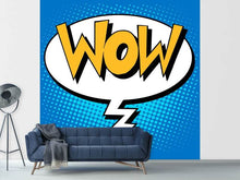 Load image into Gallery viewer, Photo Wallpaper Pop Art Speech Bubble
