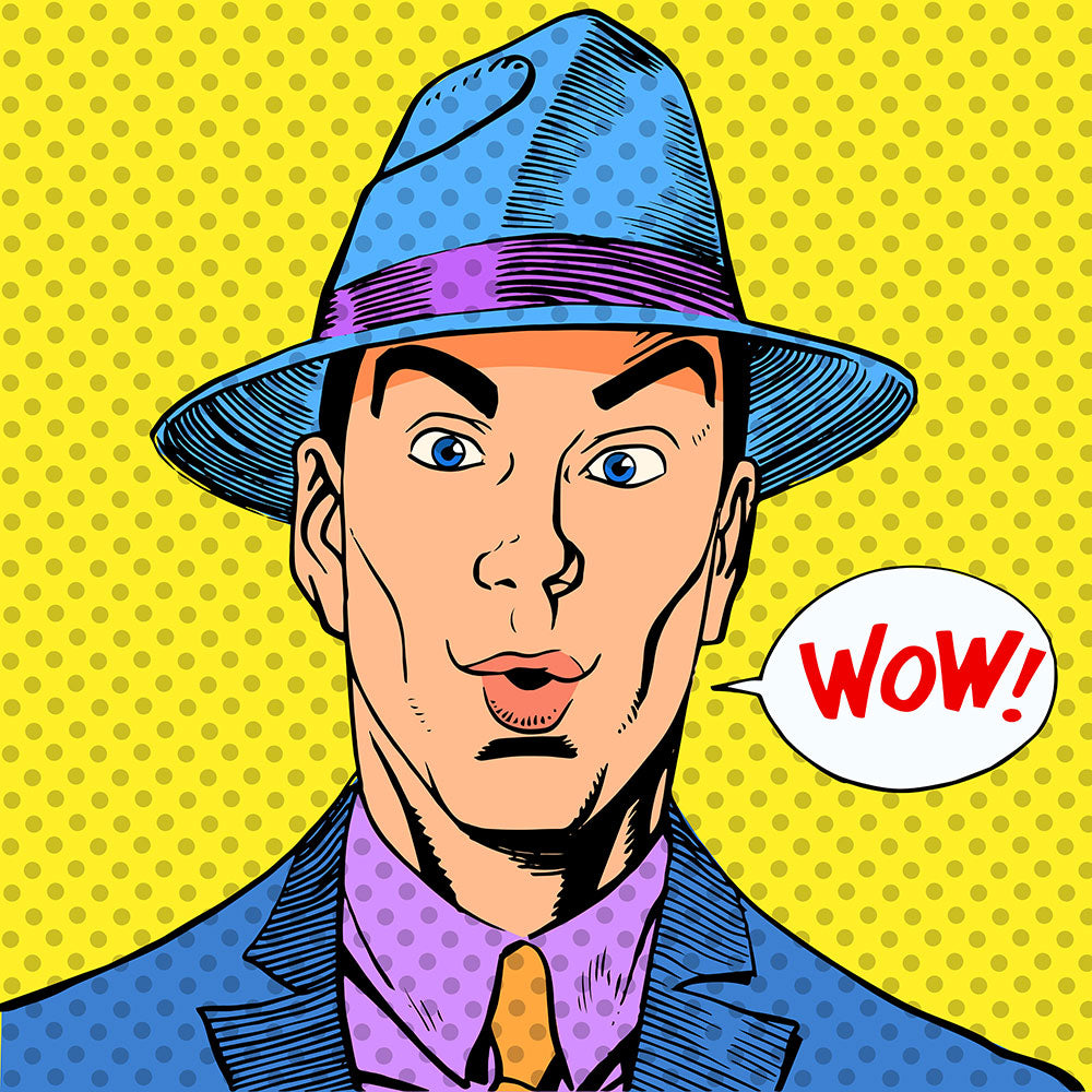 Photo Wallpaper Pop Art Wow