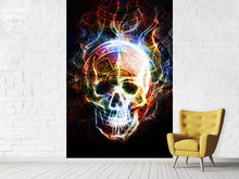Load image into Gallery viewer, Photo Wallpaper Psychedelic Skull
