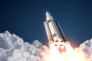 Photo Wallpaper Rocket Start