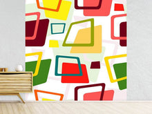 Load image into Gallery viewer, Photo Wallpaper Rectangles In Retro Style
