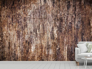 Photo Wallpaper Retro Wood