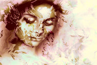 Photo Wallpaper Romantic Portrait Of A Beauty