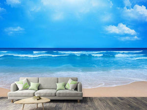 Photo Wallpaper Gentle Beach Waves